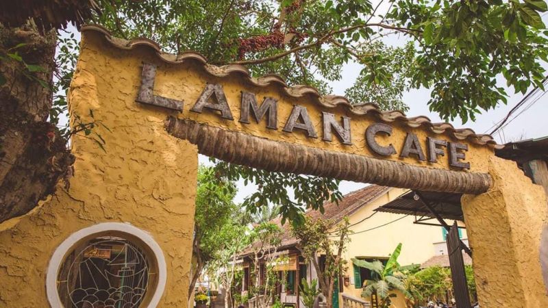 La-man Café có thiết kế phong cách hoài cổ