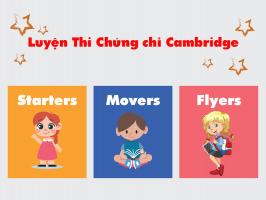 Trung tâm luyện thi chứng chỉ Cambrigde cho trẻ em chất lượng hàng đầu quận Hai Bà Trưng, Hà Nội