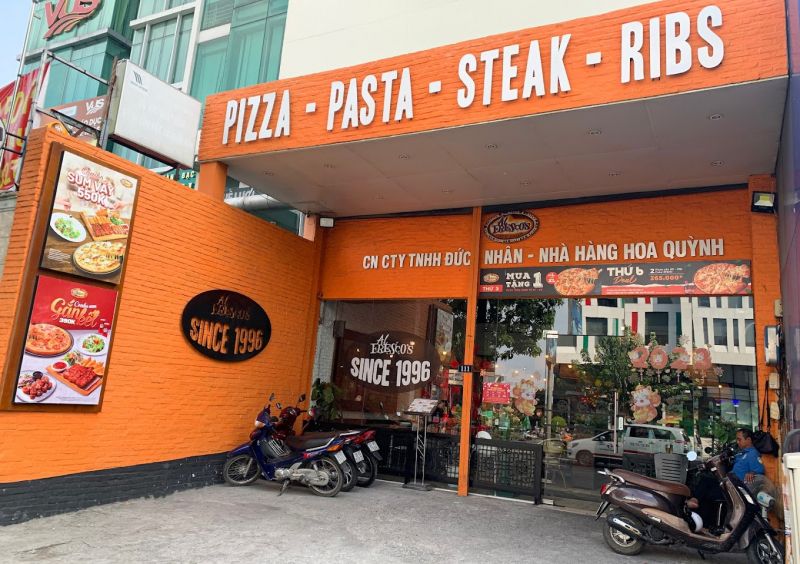 Al Fresco’s là nhà hàng mang phong cách ý rất nổi tiếng Hà Nội