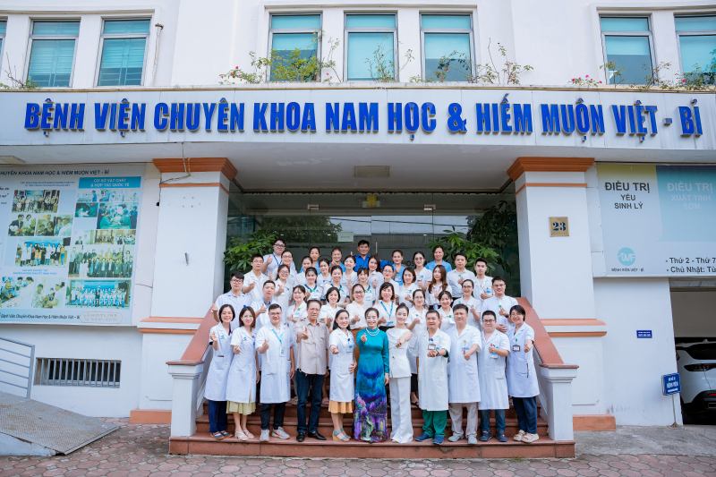 Có hàng nghìn em bé kháu khỉnh khỏe mạnh ra đời nhờ phương pháp hỗ trợ sinh sản tại Bệnh viện Nam học và Hiếm muộn Việt – Bỉ 