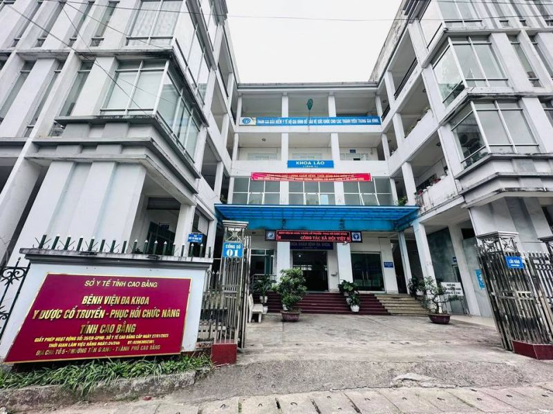 Bệnh viện Đa khoa Y Dược cổ truyền - Phục hồi chức năng tỉnh Cao Bằng  mang đến dịch vụ y tế chất lượng hàng đầu cho cộng đồng.