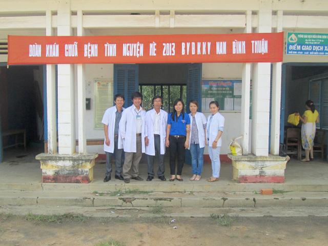 Đội ngũ Y Bác sĩ của Bệnh viện Đa Khoa khu vực Nam Bình Thuận