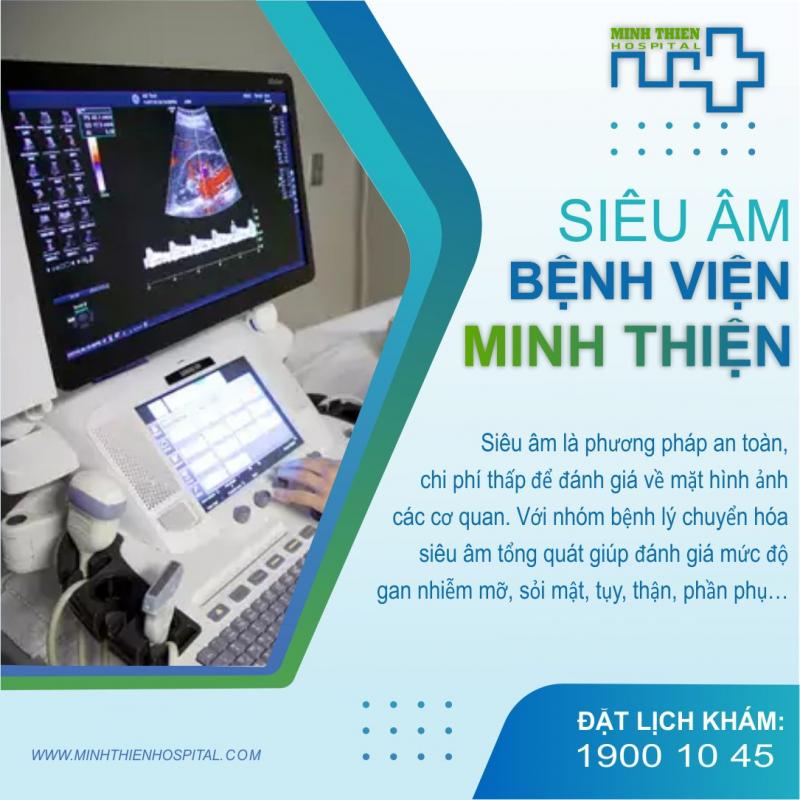 Máy siêu âm thế hệ mới tại Bệnh Viện Đa Khoa Minh Thiện