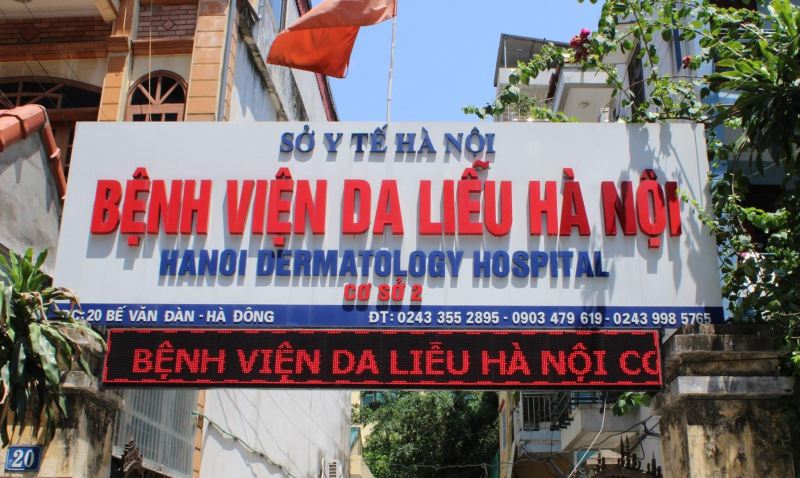 Bệnh viện Da liễu Hà Nội là một trong những địa chỉ khám và chữa bệnh về da liễu tốt nhất tại Hà Nội