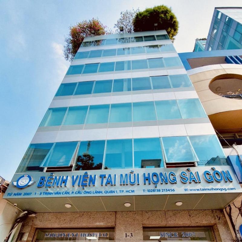 Bệnh viện Tai Mũi Họng Sài Gòn là một bệnh viện tư nhân xây dựng theo tiêu chuẩn quốc tế. 