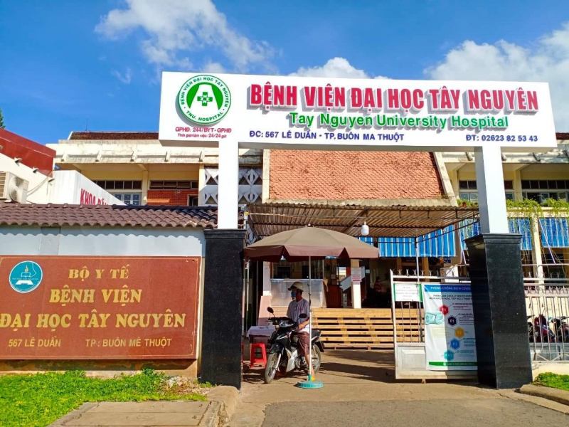  Bệnh viện trường Đại học Tây Nguyên  là nơi chuyên khám sức khỏe uy tín tại Đắk Lắk.