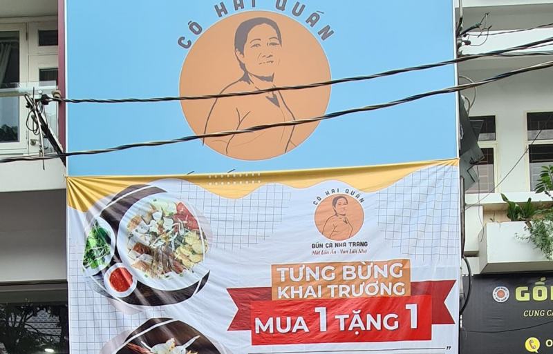 Cô Hai Quán - Bún Cá Nha Trang cũng được ghi tên vào danh sách quán ăn ngon và chất lượng nhất tại đường Nguyễn Gia Trí, TP. HCM