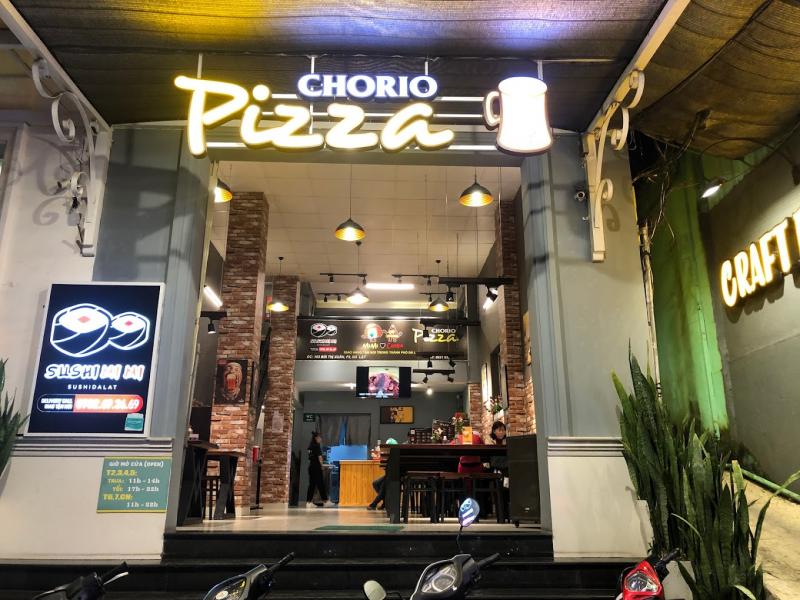 Pizza Chorio luôn chiếm được cảm tình và có một chỗ đứng nhất định trong lòng thực khách tại Đà Lạt