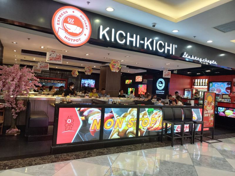 Kichi-Kichi là thương hiệu buffet lẩu băng chuyền độc đáo với 3 chi nhánh tại Cần Thơ để chiều lòng các tín đồ ẩm thực. 