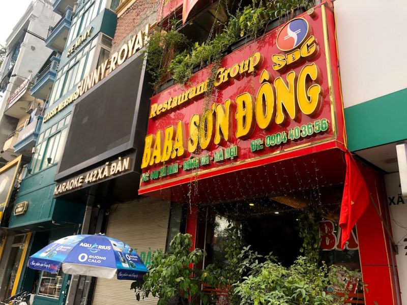 Ẩm thực Nhà Hàng Baba Sơn Đông mang một màu sắc rất khác biệt so với những nhà hàng khác, ở đây có những món ngon riêng, hương vị riêng
