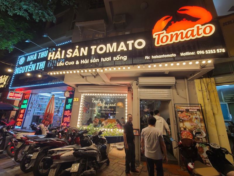 Hải Sản Tomato là một quán hải sản ngon được rất nhiều thực khách thường xuyên ghé thăm