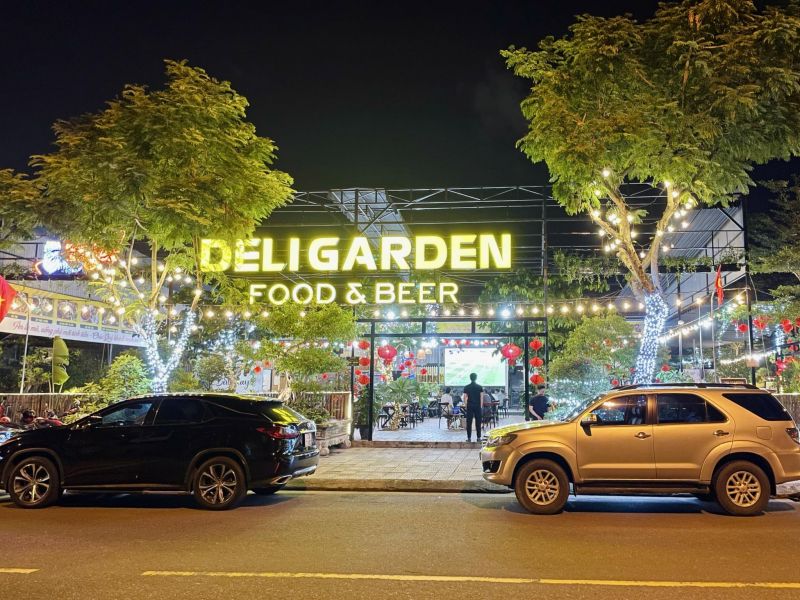 Deli Garden Food & Beer - tụ điểm ăn uống cực thoáng cho những buổi gặp mặt bạn bè, gia đình, đoàn thể