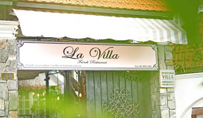 La Villa French Restaurant là một không gian sáng tạo để khám phá ẩm thực Pháp theo cảm nhận của riêng bếp trưởng Thierry