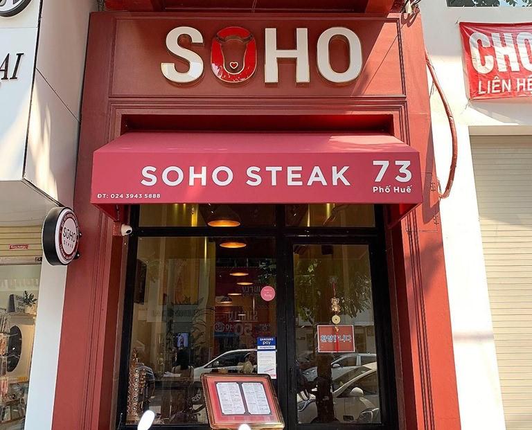 Nhắc đến nhà hàng SOHO Steak 73 Phố Huế, các thực khách sẽ nhớ ngay đến một quán ăn chuyên món steak và các món ăn theo phong cách châu Âu