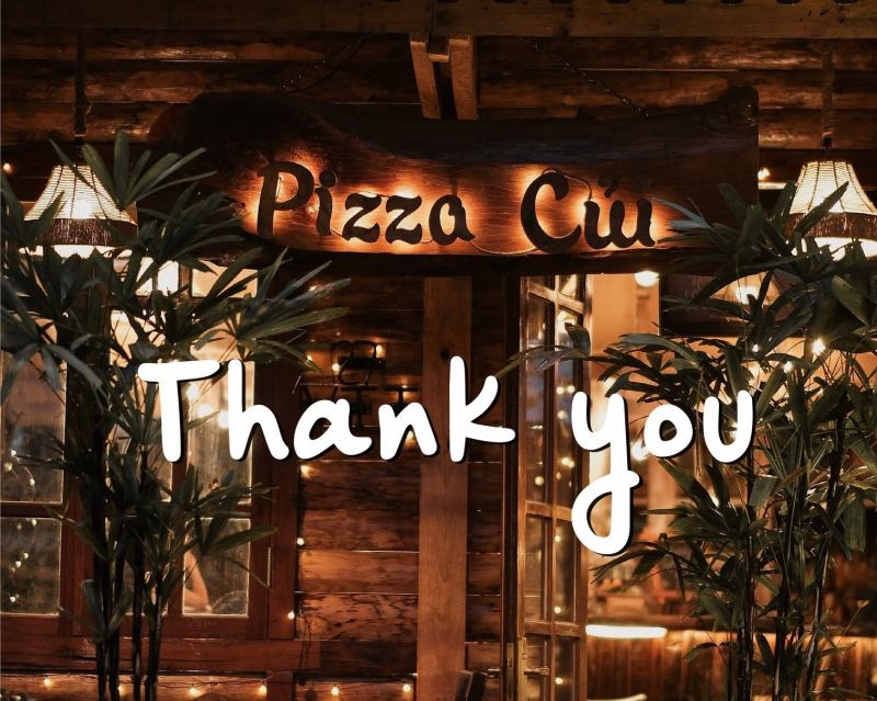 Quán Pizza Củi ra đời mong muốn mang đến những chiếc bánh pizza thơm ngon nhất để phục vụ thực khách của mình