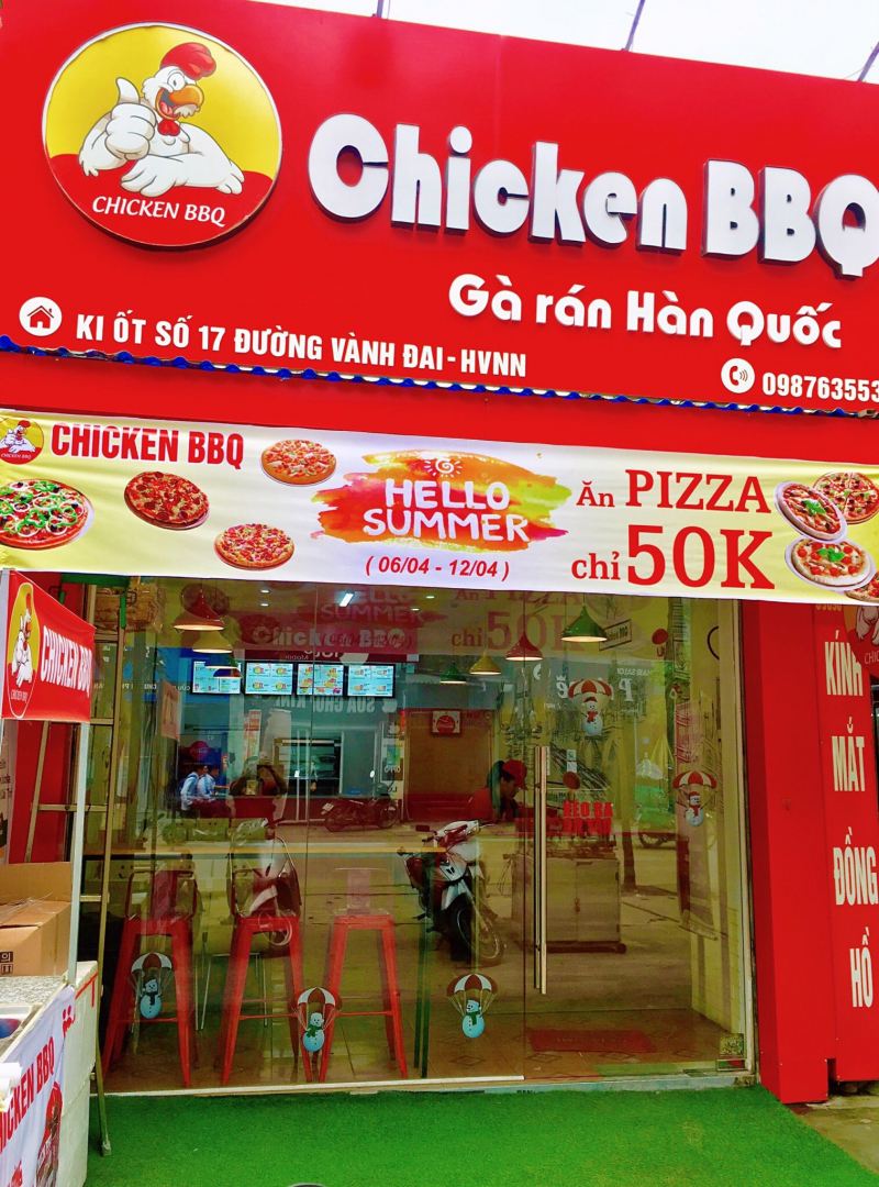 Sinh viên Đại học Nông Nghiệp Hà Nội chắc không còn lạ lẫm với Chicken BBQ nữa