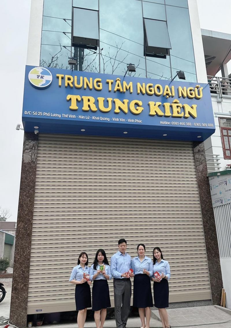 Ngoại Ngữ Trung Kiên - Vĩnh Phúc