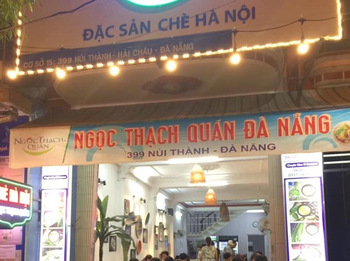 Ngọc Thạch Quán luôn giữ vị trí là một trong những quán chè ngon nhất và được các thực khách ở Đà Nẵng yêu thích