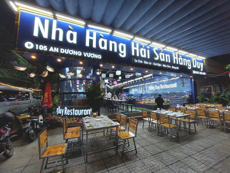Nhà Hàng Hải Sản Hằng Duy nổi tiếng là quán ăn hải sản ngon với giá cả khác rẻ tại Vinh