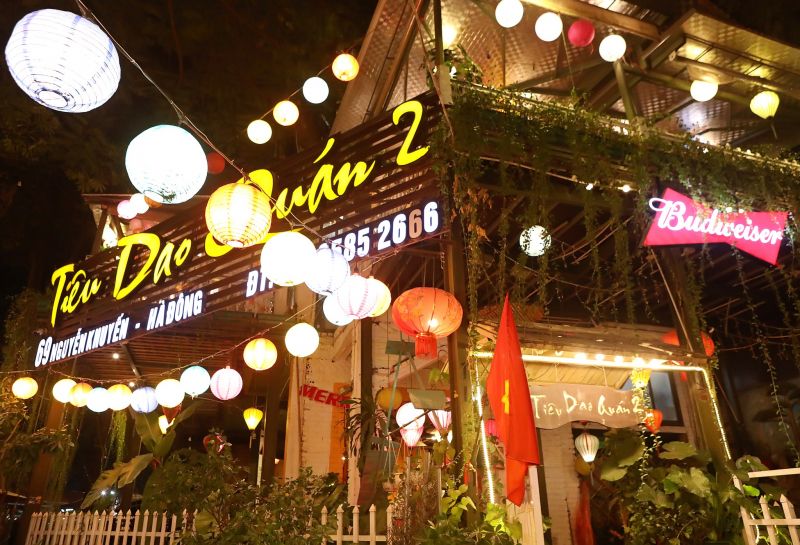 Một trong những địa chỉ nhậu nổi tiếng được yêu thích nhất Hà Đông nhiều người nghĩ đến ngay đó chính là Tiêu Dao Quán