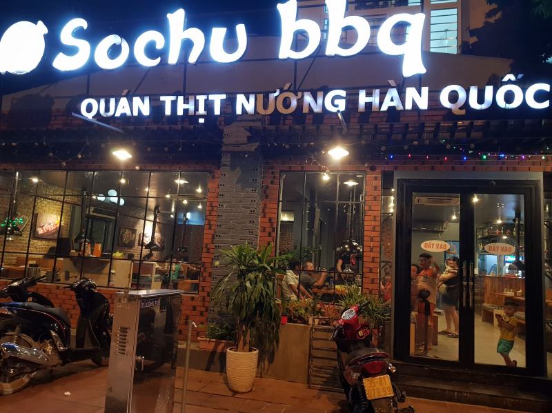 Nhà hàng Sochu BBQ & Sashimi tái hiện lại một cách chân thực phong cách nướng Hàn Quốc