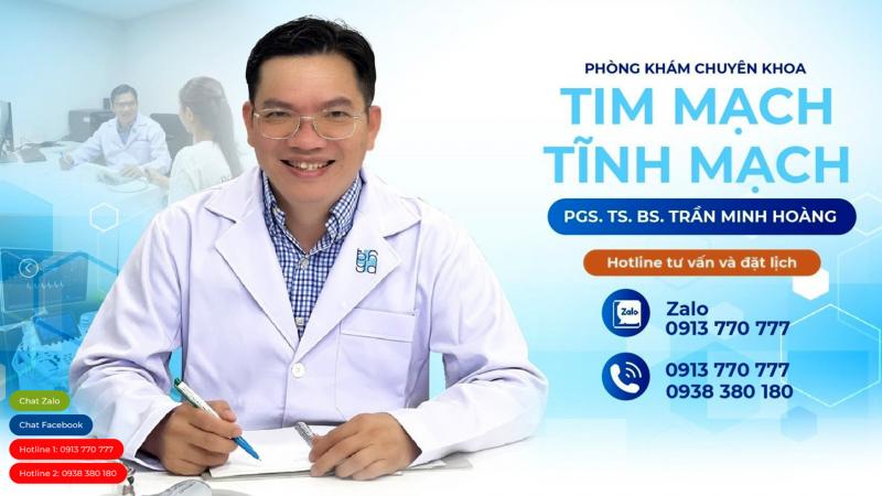 Phòng Khám Chuyên Khoa Tim Mạch - Tĩnh Mạch PGS. BS. Trần Minh Hoàng