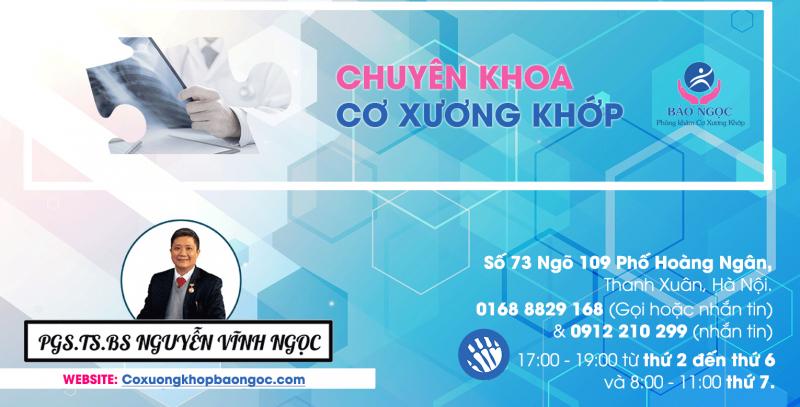 Phòng khám Cơ xương khớp Bảo Ngọc là địa chỉ được đánh giá cao trong lĩnh vực điều trị cơ xương khớp