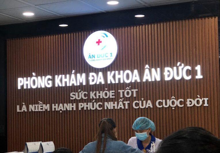 Phòng khám Đa khoa Ân Đức 1