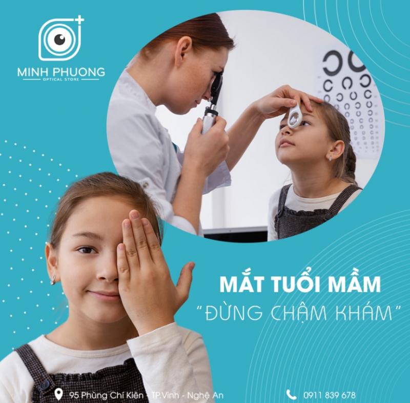 Phòng khám Mắt Minh Phương điều trị các bệnh chuyên khoa Mắt và cận thị học đường.
