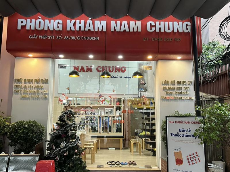 Phòng khám Nam Chung  là địa chỉ được nhiều người tin tưởng đến thăm khám và điều trị tại TP. Vinh, Nghệ An.