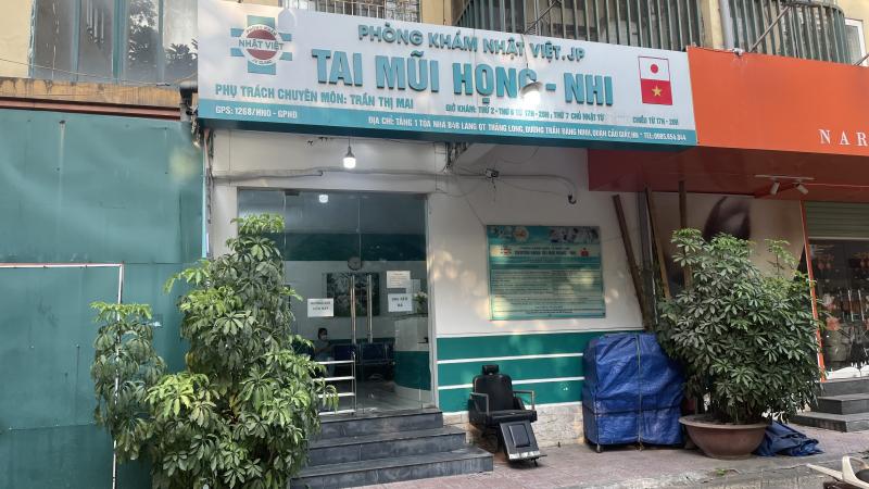 Phòng khám Tai Mũi Họng - Nhi khoa quốc tế Nhật Việt