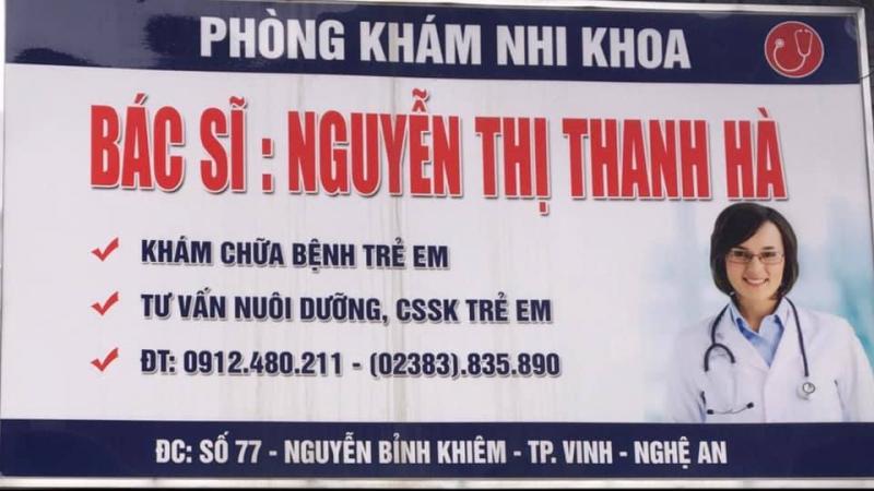 Phòng khám Nhi khoa BS Nguyễn Thị Thanh Hà là địa chỉ thăm khám được rất nhiều bố mẹ tin tưởng lựa chọn.