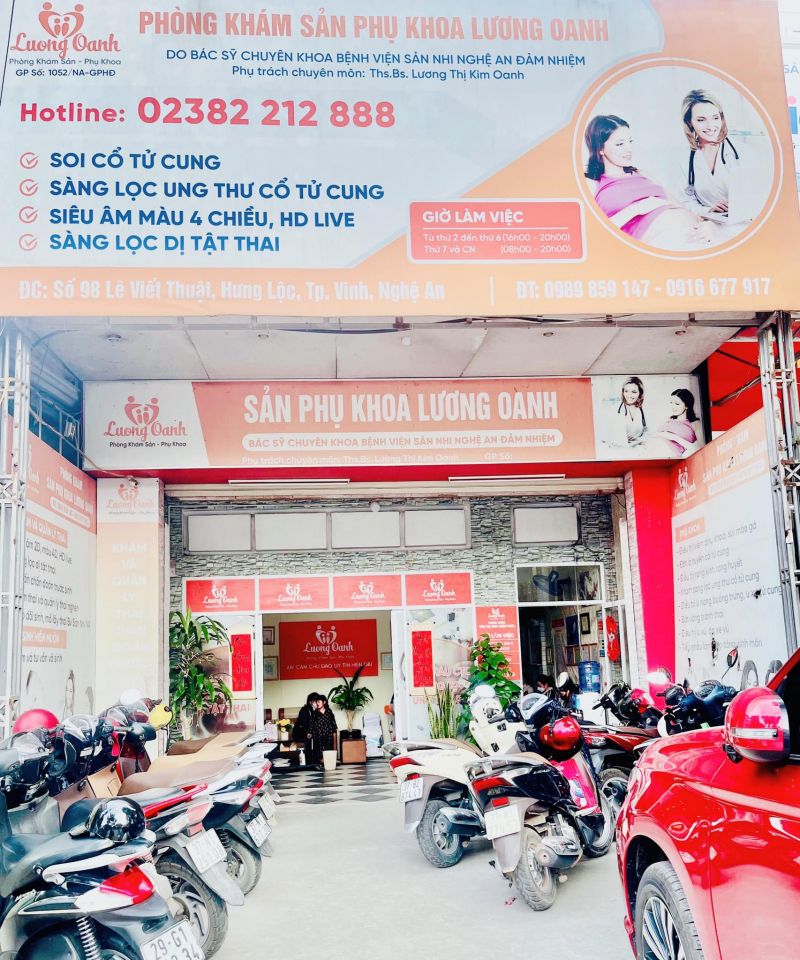 Phòng khám Sản phụ khoa Lương Oanh là địa chỉ tin cậy để chị em phụ nữ và các sản phụ đặt niềm tin mỗi lần thăm khám sức khỏe.