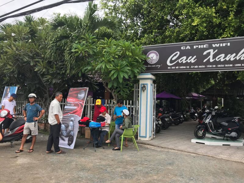 Quán Café Cau Xanh - Tầm Vu - Long An