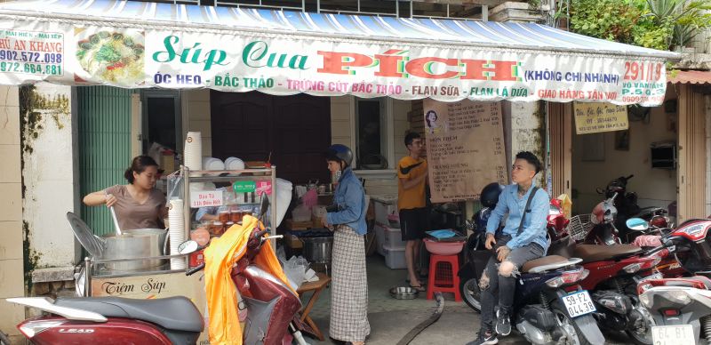 Nạp thêm năng lượng tại Súp Cua Pích với món súp cua là một điều vô cùng tuyệt vời.