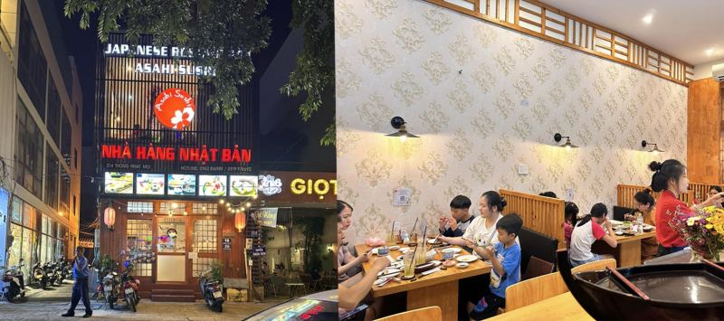 Asahi Sushi tại Vũng Tàu này gây ấn tượng với khách bởi decor đẹp, sang trọng, đặc biệt hơn thì vẫn phải kể đến chất lượng ẩm thực ở đây.