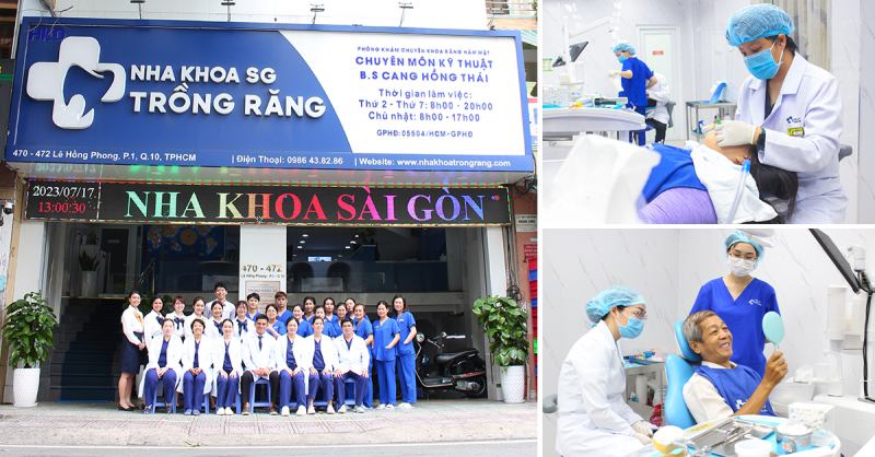 Nha Khoa Trồng Răng Sài Gòn nhanh chóng trở thành thương hiệu đáng tin cậy cho khách hàng có nhu cầu trồng răng giả và điều trị chuyên sâu các vấn đề về răng miệng tại TP.HCM.