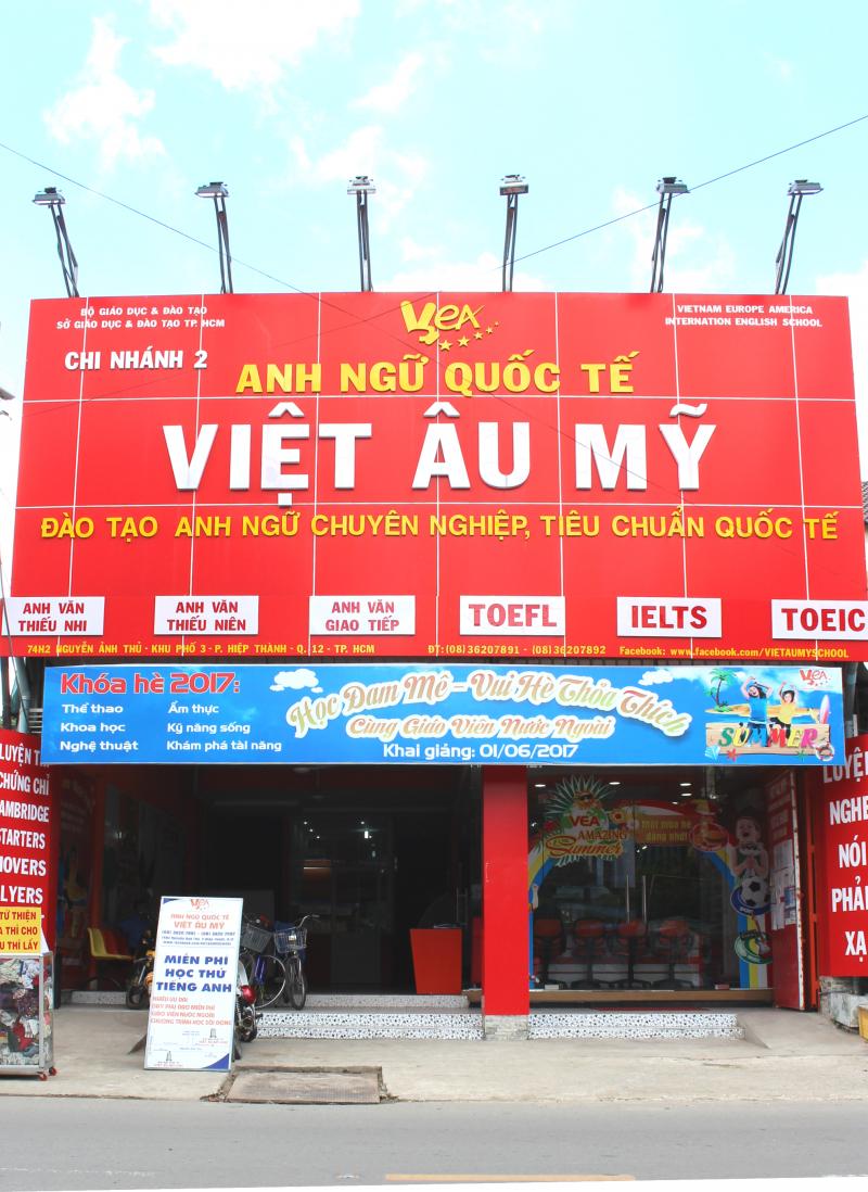 Anh Ngữ Quốc Tế Việt Âu Mỹ - Nguyễn Ảnh Thủ, Q12