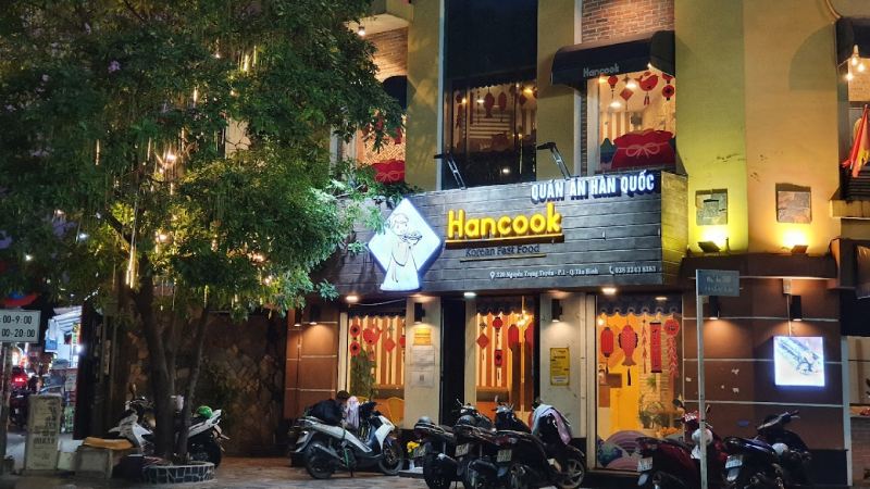 Hancook Korean Fast Food là một điểm đến nổi tiếng và được giới trẻ cực kỳ yêu thích