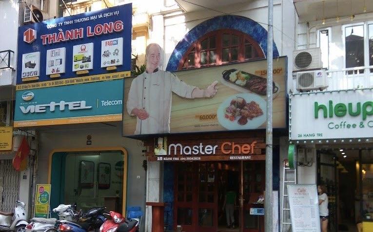 Tại nhà hàng Masterchef, thực khách có thể thưởng thức các món ăn mang hương vị Á, Âu, Việt