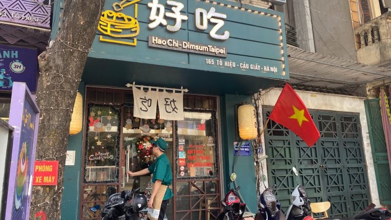 Hao Chi - Dimsum Taipei sở hữu không gian mang đậm phong cách Trung Hoa