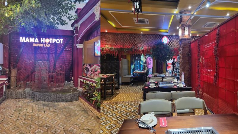 Đến với Mama Hotpot Buffet, bạn sẽ được một bàn tiệc buffet lẩu hoành tráng