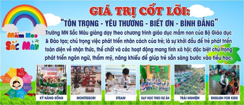 Trường mầm non Sắc Màu