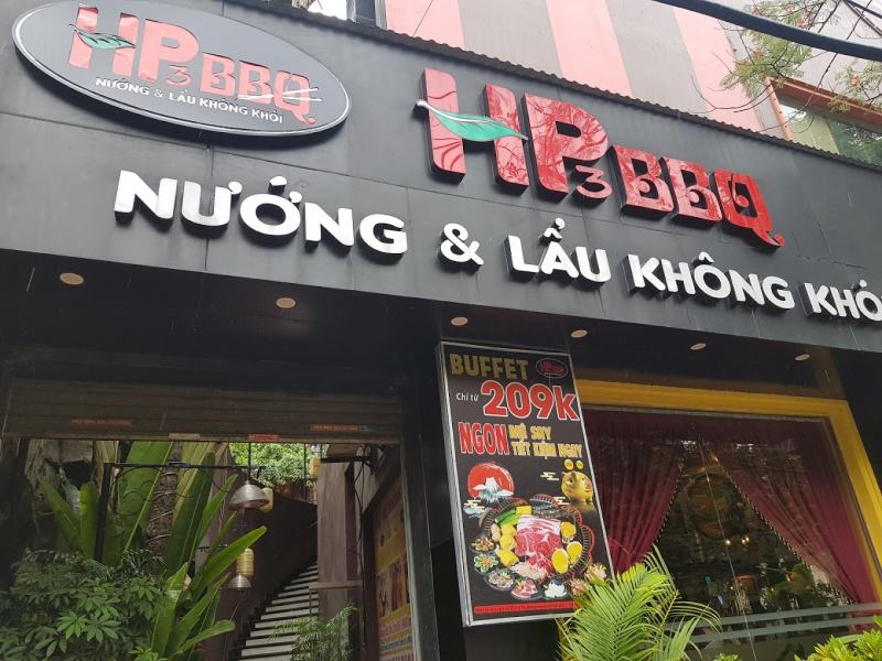 Nhà hàng nướng & lẩu không khói HP3BBQ mang đến một không gian văn hóa ẩm thực Nhật Bản thu nhỏ ngay giữa lòng TP. Hải Phòng