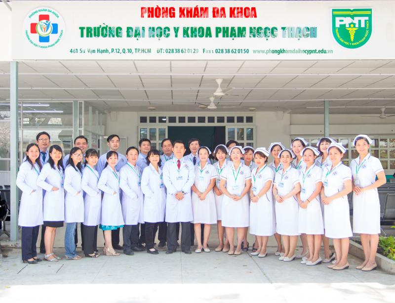Phòng khám Đa Khoa Trường Đại học Y Khoa Phạm Ngọc Thạch có đầy đủ các chuyên khoa kèm các phương tiện xét nghiệm chẩn đoán hiện đại.