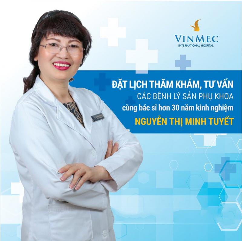 Bác sĩ chuyên khoa II Nguyễn Thị Minh Tuyết đã cống hiến 36 năm trong lĩnh vực Sản phụ khoa.