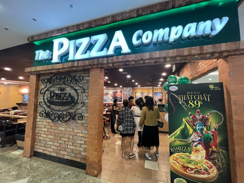 The Pizza Company là điểm đến lý tưởng cho những ai có chung đam mê, sở thích với những chiếc Pizza thơm ngon 