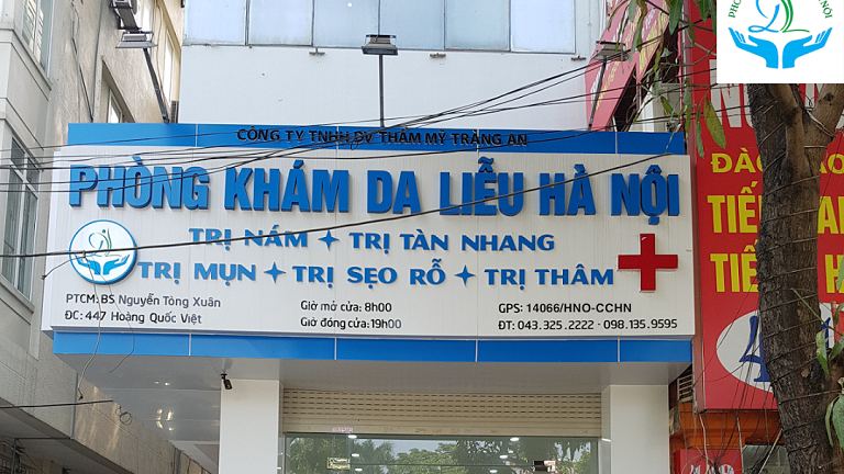 Phòng khám Da Liễu Hà Nội là địa chỉ chăm sóc da uy tín và hiệu quả 