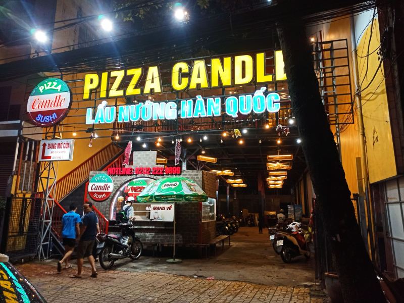 Pizza Candle là nơi mà bạn tuyệt đối không thể bỏ qua khi đến với Tp. Cần Thơ.