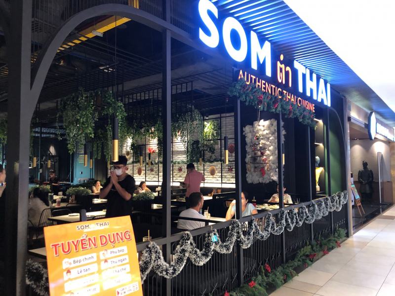 Som ตำ Thai là một thương hiệu ẩm thực Thái Lan nổi tiếng tại TP.HCM và Hà Nội